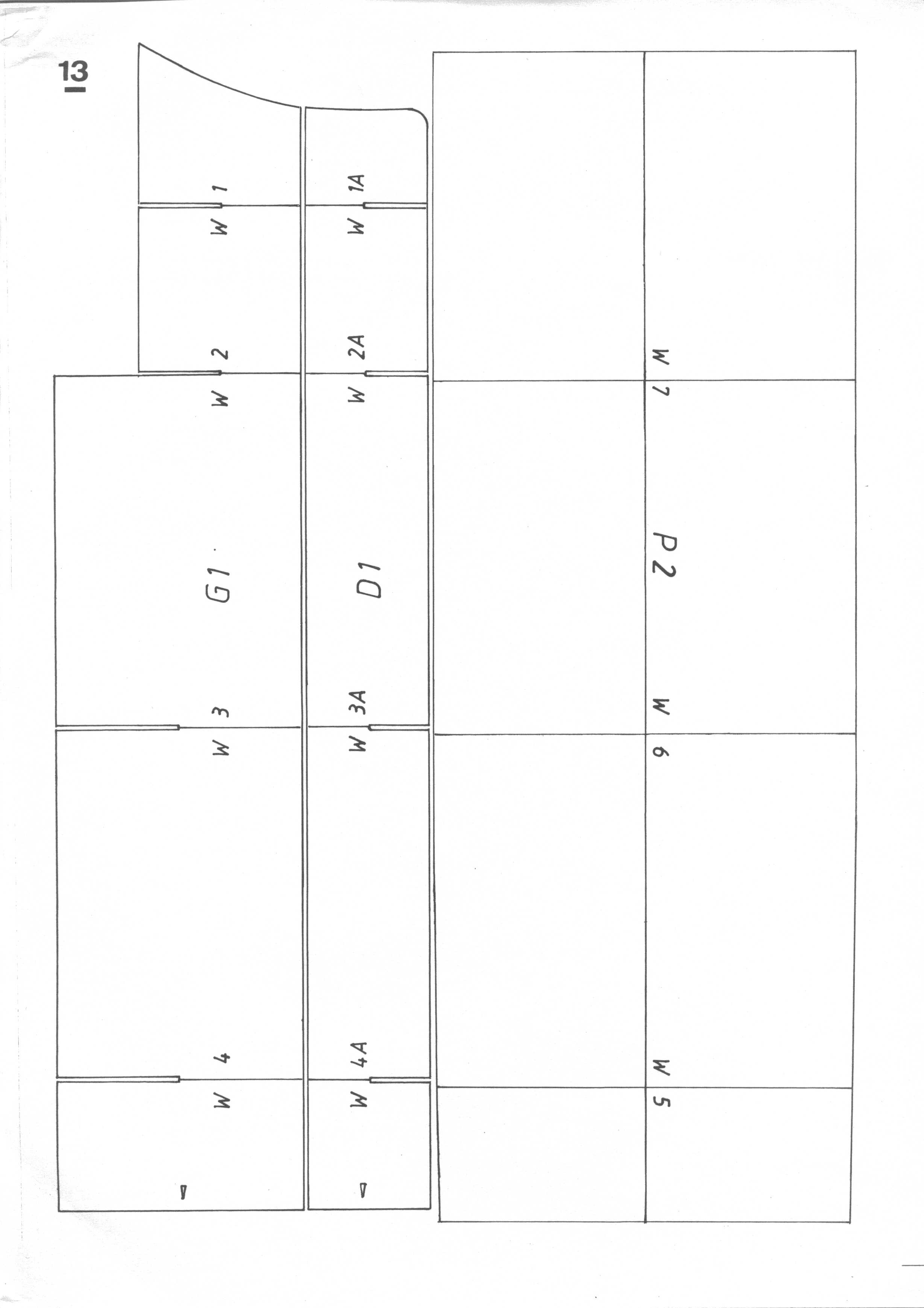 美国航母Essex艾塞克斯船模平面图纸